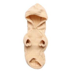 Tan Dog Sweater with Hood | Dog Jumper | Dog Clothing | The Modern Pup